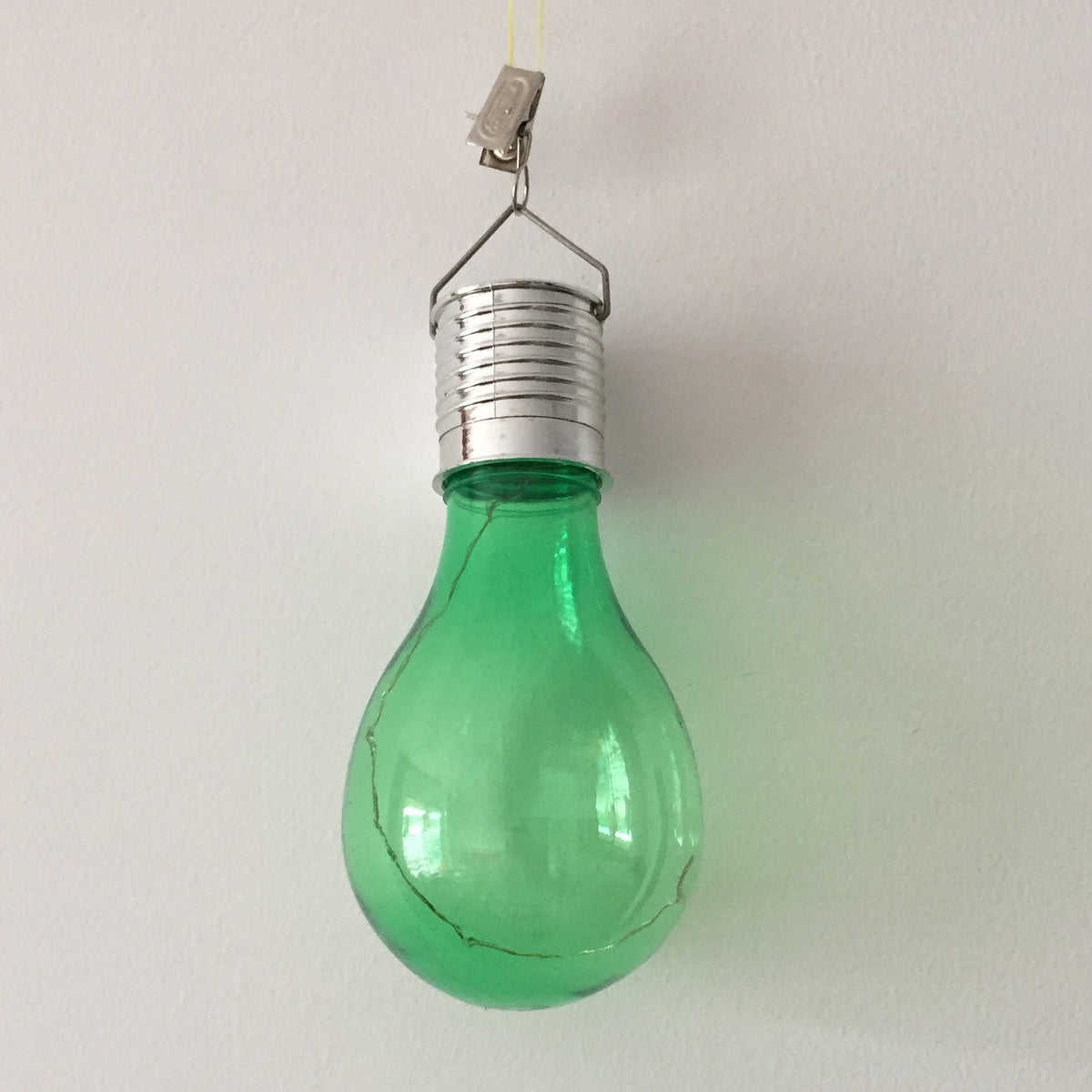 Lampa Solara Decorativa Ultron, Pendul Tip Bulb Pentru Exterior, Protectie IP65, Iluminat Gradina, Rezistenta la Intemperii, Verde