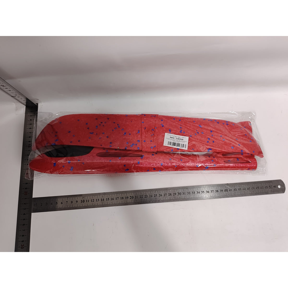 Avion Planor, Zbor Stabil Si Rezistent, Polistiren, 47 cm, Rosu