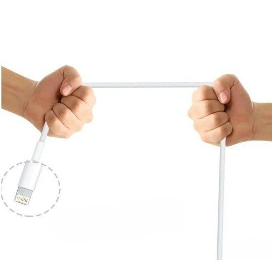 WUW Cablu De Date Si Incarcare Rapida, USB Type-C La Lightning, Power Delivery 20W, Conectori Nichelati, Cupru, 1 m, Alb, X181