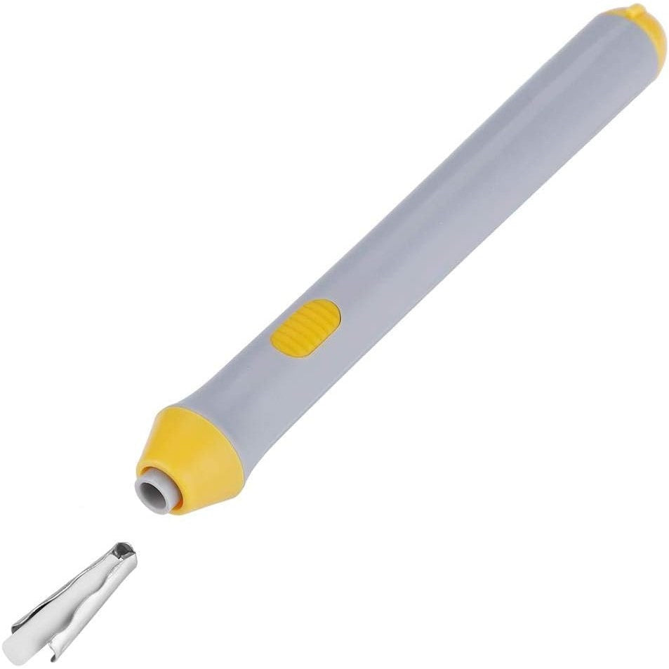 Gumă de Șters Electrică pentru Schițe și Artă, Radieră de Precizie cu 2 Grosimi Reglabile, Design Ergonomic, ABS, 22 Piese, Gri