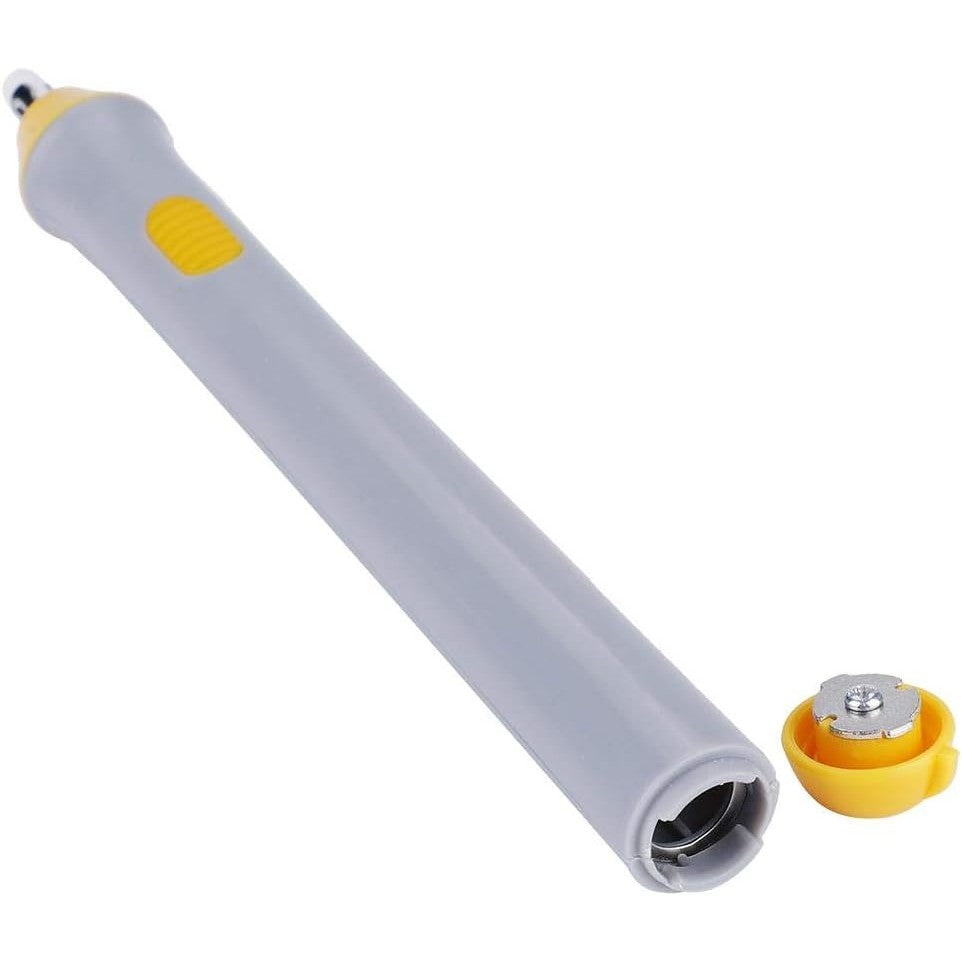 Gumă de Șters Electrică pentru Schițe și Artă, Radieră de Precizie cu 2 Grosimi Reglabile, Design Ergonomic, ABS, 22 Piese, Gri