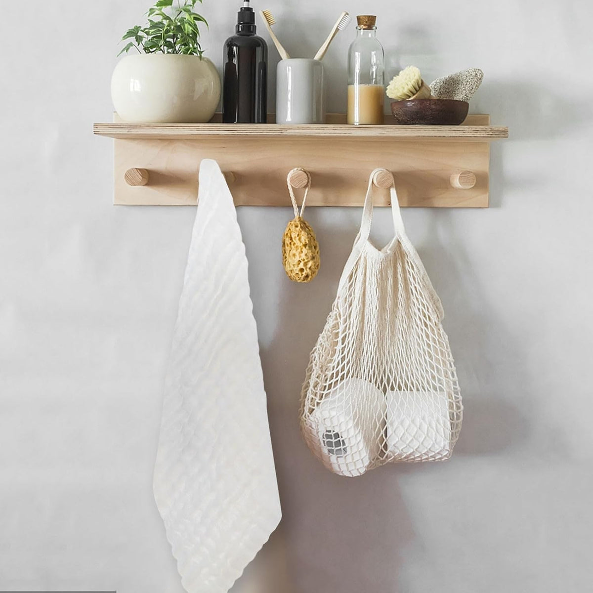 Prosop Absorbant Bebelusi, Tifon din Bumbac 100% cu 6 Straturi, Laveta Moale pentru Fata si Baitza, 30 x 30 cm, Alb