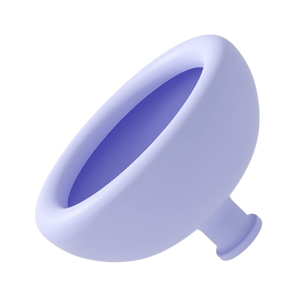 Dispozitiv Terapeutic pentru Sputa, Cupa Terapie Toracica si Masaj, Silicon Elastic, pentru Adulti si Copii, 10 x 6.5 cm, Mov