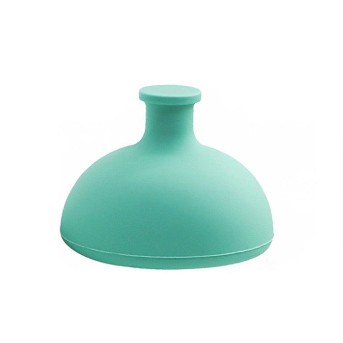 Dispozitiv Terapeutic pentru Sputa, Cupa Terapie Toracica si Eructare, Silicon Alimentar Moale, pentru Sugari si Copii, 7.5 x 6 cm, Verde