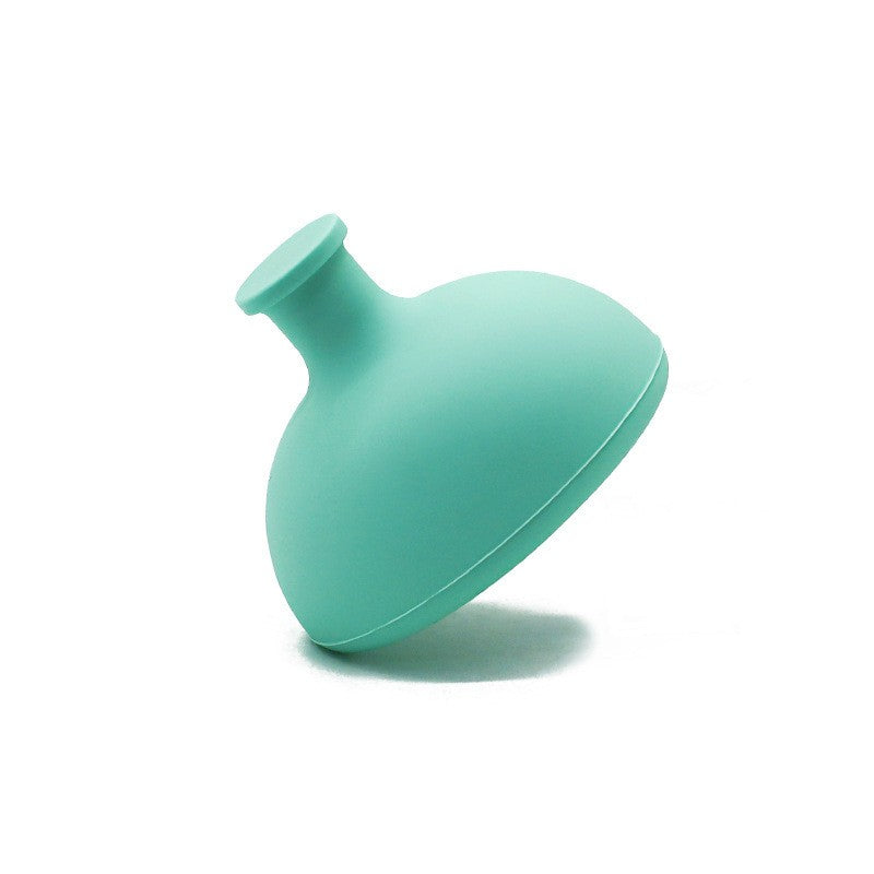 Dispozitiv Terapeutic pentru Sputa, Cupa Terapie Toracica si Eructare, Silicon Alimentar Moale, pentru Sugari si Copii, 7.5 x 6 cm, Verde