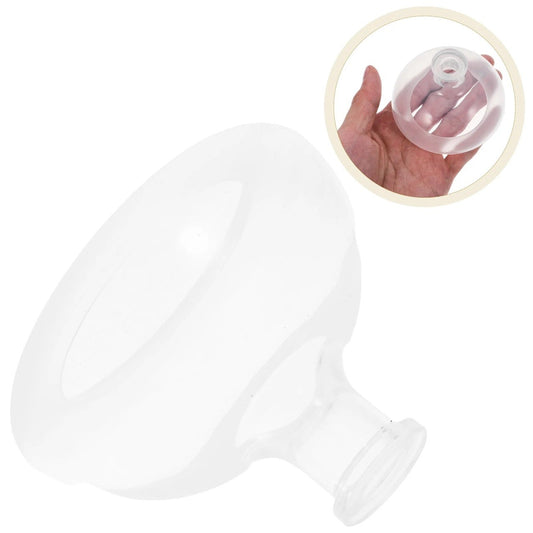 Dispozitiv Terapeutic Sputa, Cupa pentru Terapie Toracica si Eructare, Silicon Moale Alimentar, pentru Sugari si Copii, 7.5 x 6 cm, Transparent