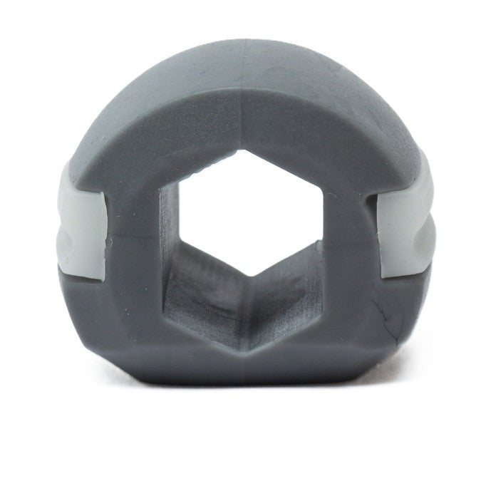 Dispozitiv Tonifiere Faciala, Antrenament Jawline si Definire Mandibula, Silicon Medical si Poliuretan, Include Cutie Depozitare si Snur, Gri