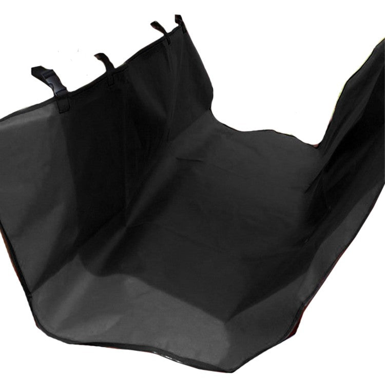 Husa Protectie Auto Pentru Caini Si Pisici, Covoras Impermeabil Pentru Bancheta Spate, Material Panza Oxford Rezistenta, 135 x 135 cm, Negru