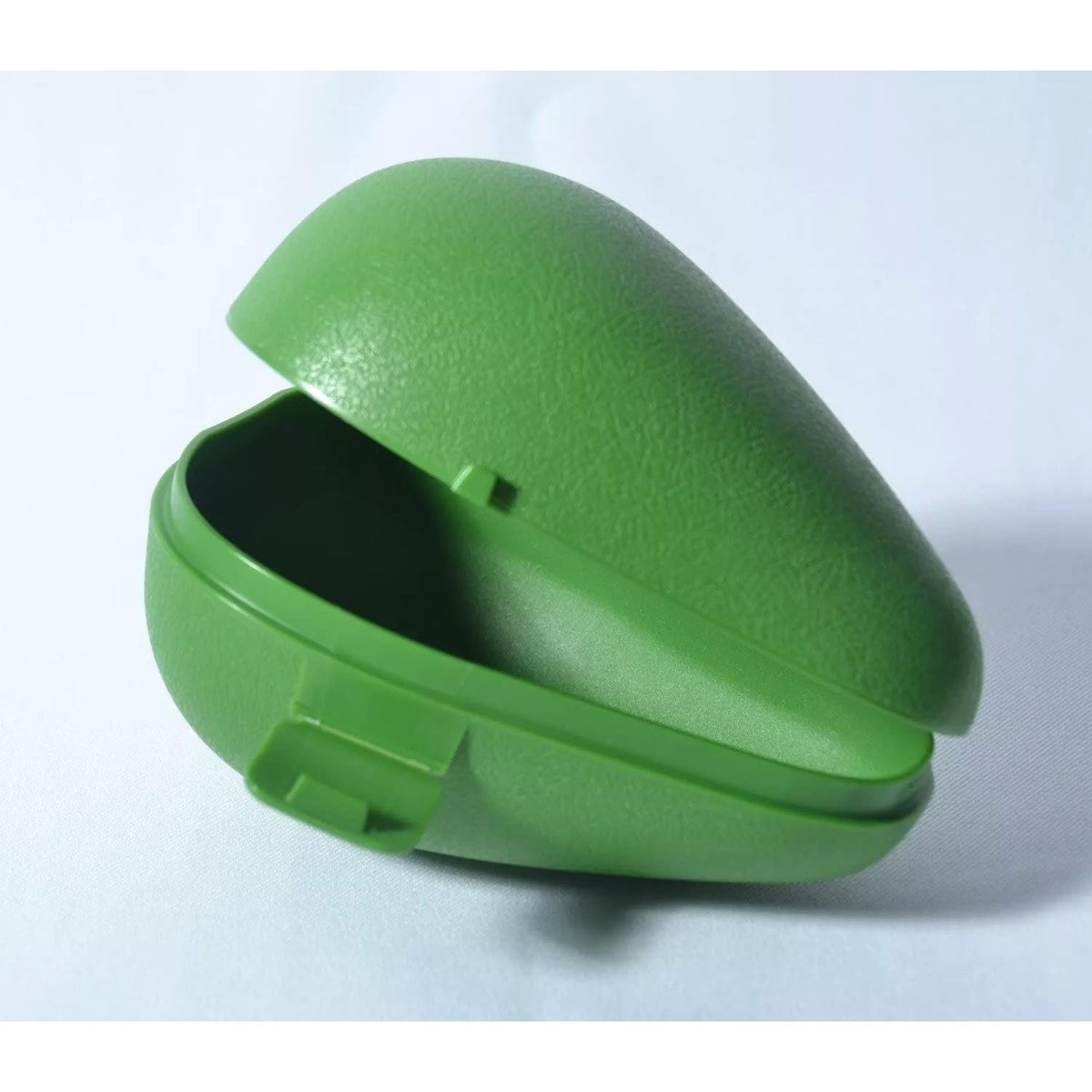 Cutie Depozitare și Păstrare Alimente, Design Formă Avocado, Recipient Etanș pentru Fructe și Legume, Plastic, 8.4x8.4x12.3 cm, Verde