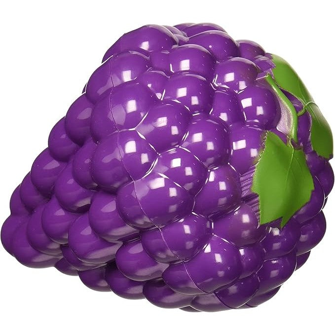 Cutie Depozitare Alimente si Fructe, Design Forma Strugure, Plastic Rezistent, 10x10x13.5 cm, Mov