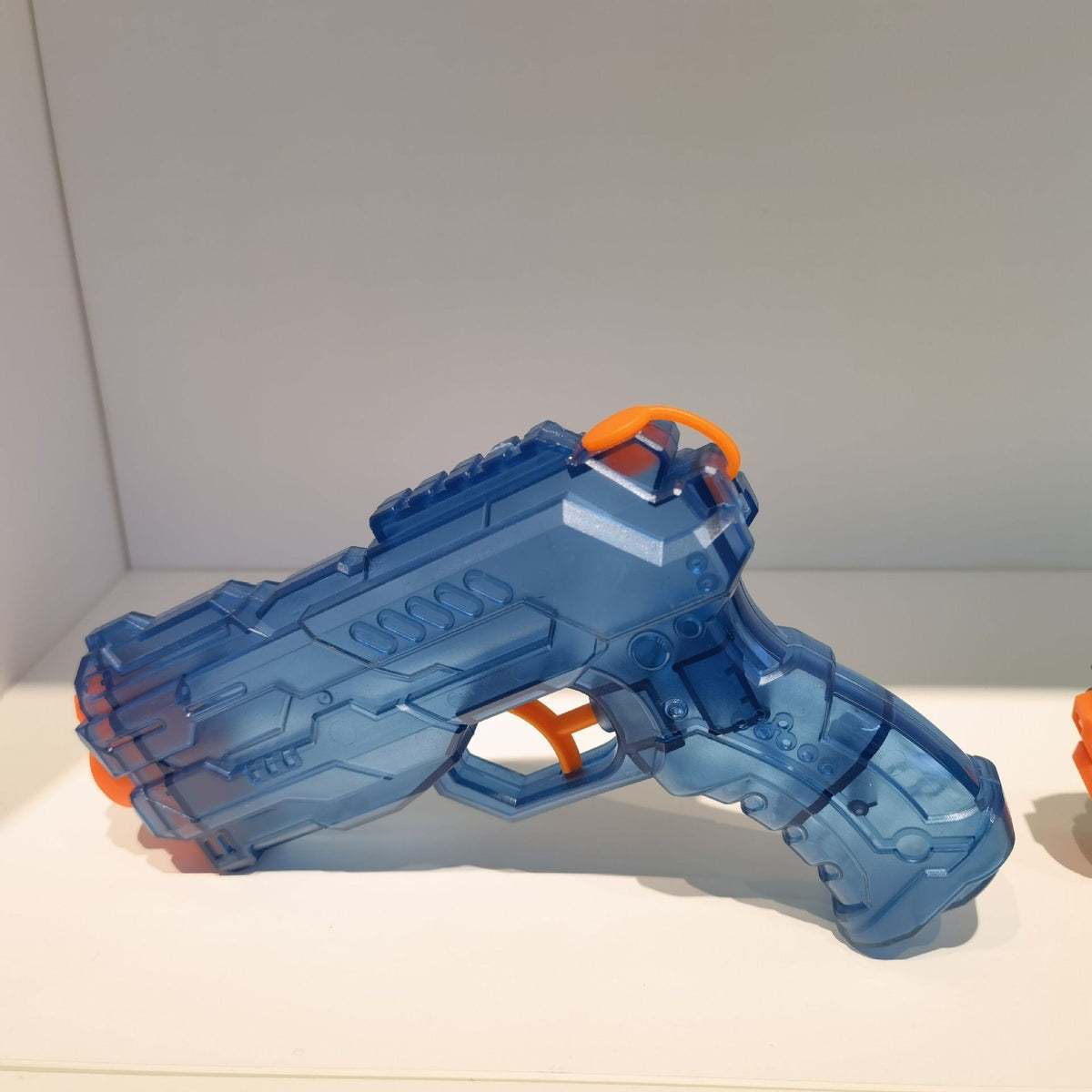 Pistol cu Apa pentru Copii, Actionare Manuala si Design Ergonomic, Plastic, Rezervor 250 ml, 23 x 16 x 4 cm, Albastru