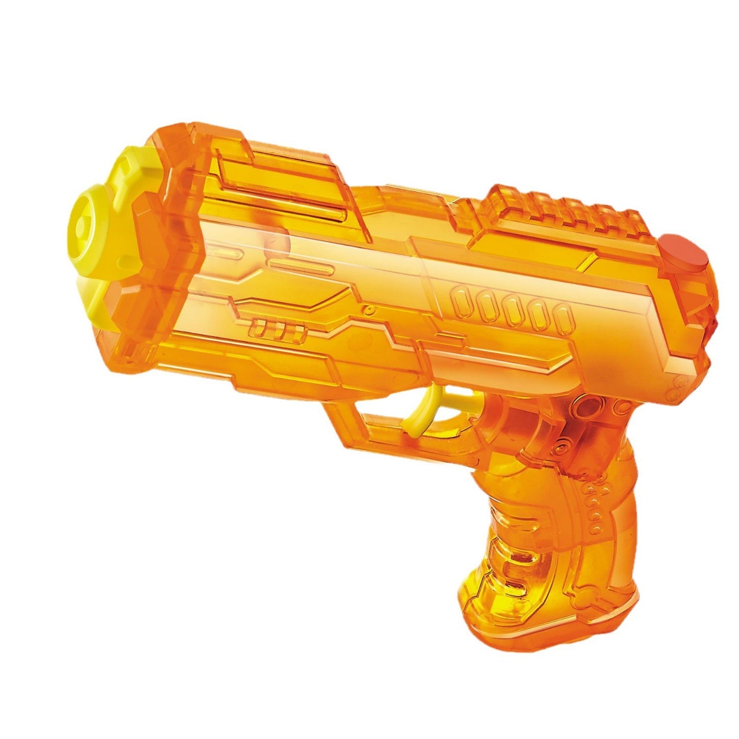 Pistol Cu Apa Pentru Copii, Actionare Manuala Cu Design Ergonomic Si Maner Antiderapant, Plastic, Rezervor 250 ml, 23 x 16 x 4 cm, Portocaliu