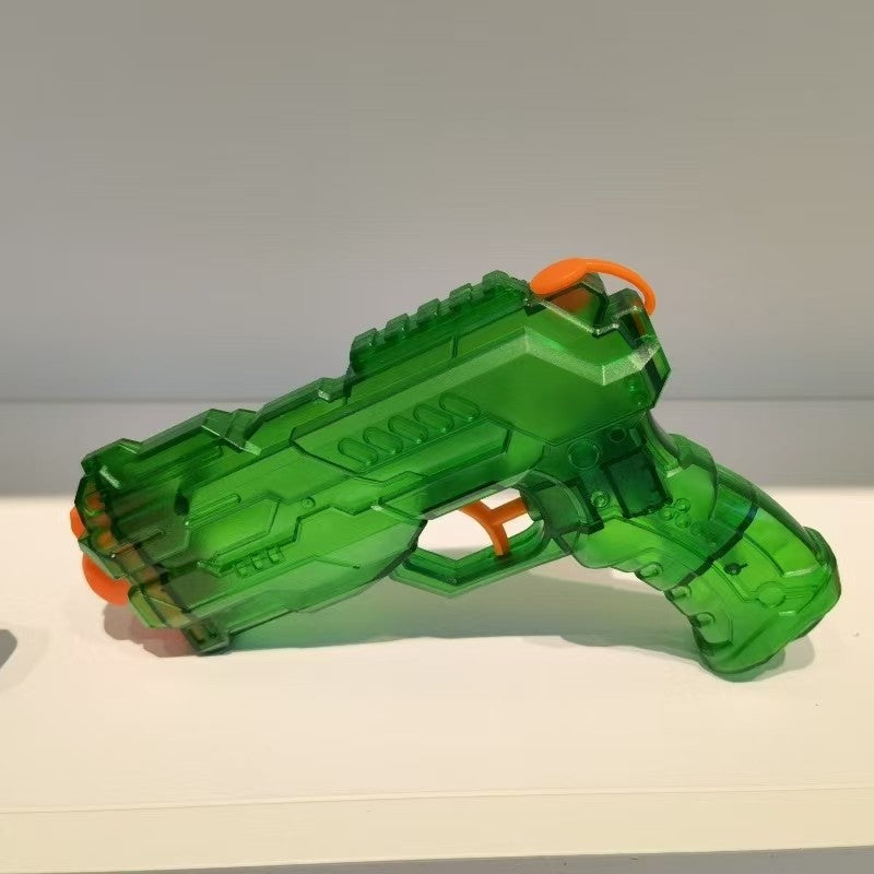 Pistol cu Apa pentru Copii, Jucarie de Vara cu Actionare Manuala, Design Ergonomic si Maner Antiderapant, Plastic, Rezervor 250 ml, 23 x 16 x 4 cm, Verde