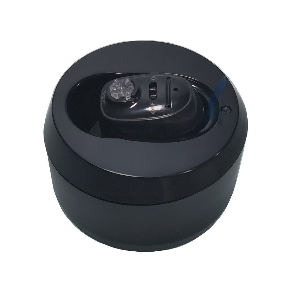 Aparat Auditiv Intraauricular In-Ear VHP-601, Amplificator de Sunet Discret, Design Ergonomic, Control Volum, 14 x 10 x 3.8 cm, Negru