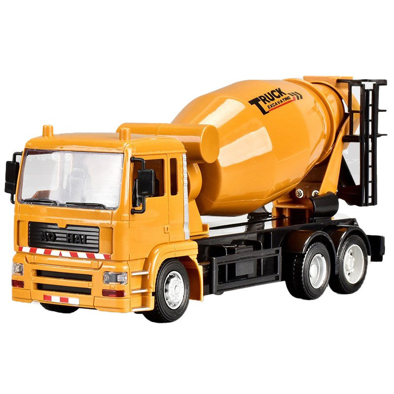 Camion Betoniera cu Telecomanda pentru Copii, Vehicul de Constructii RC, Bena Functionala, Acumulator Reincarcabil USB, Plastic Rezistent, 29 x 13 x 9 cm, Galben