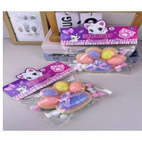 Jucarie Antistres Squishy, Revenire Lenta, Model Labuta de Pisica, Material TPR Moale, 12.5x10.5 cm, 220g, Multicolor