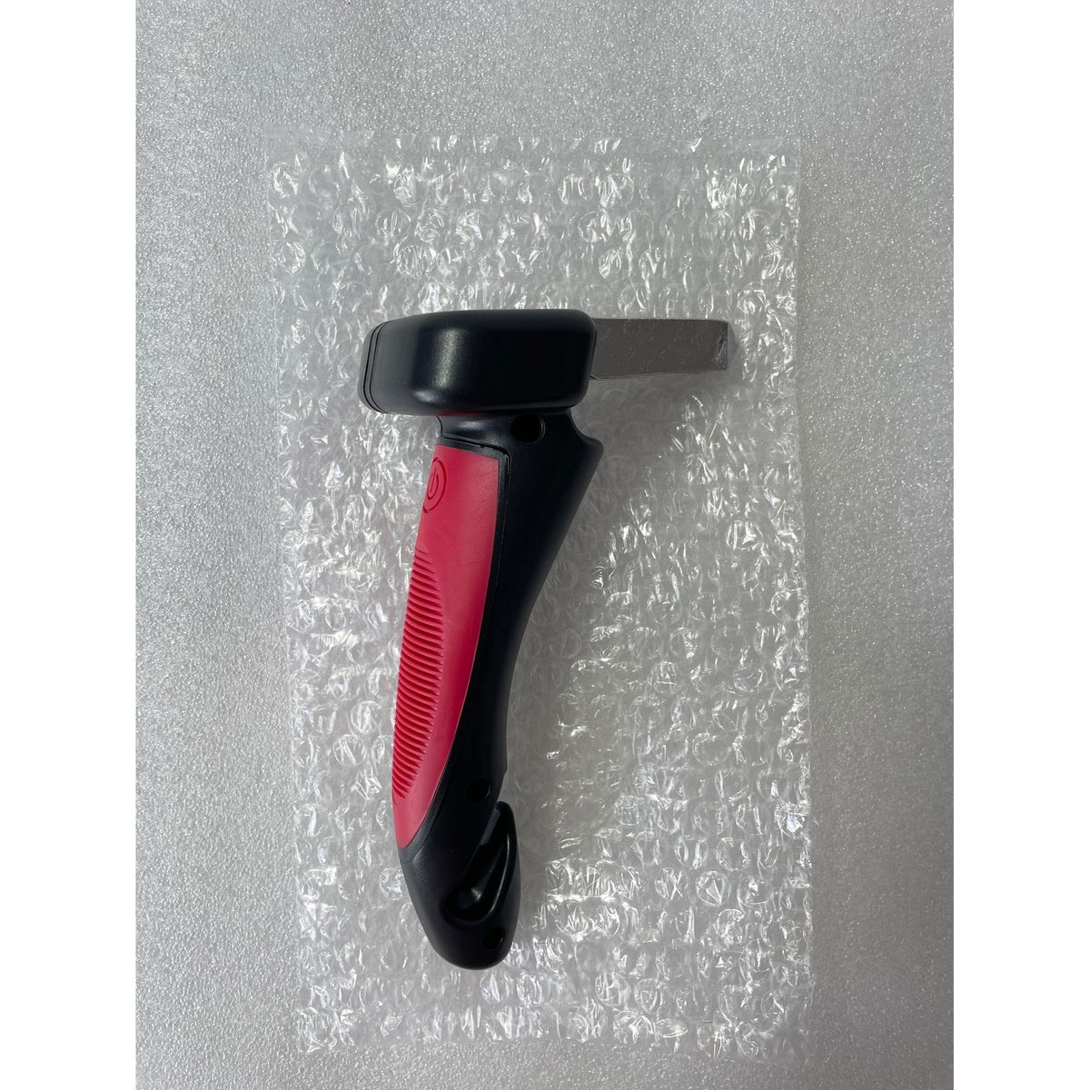 Maner Auto 4 in 1, Kit de Siguranta cu Maner de Sprijin, Ciocan Geam, Cutter Centura si Lanterna LED, ABS si Aluminiu, 18 x 7 cm, Rosu/Negru