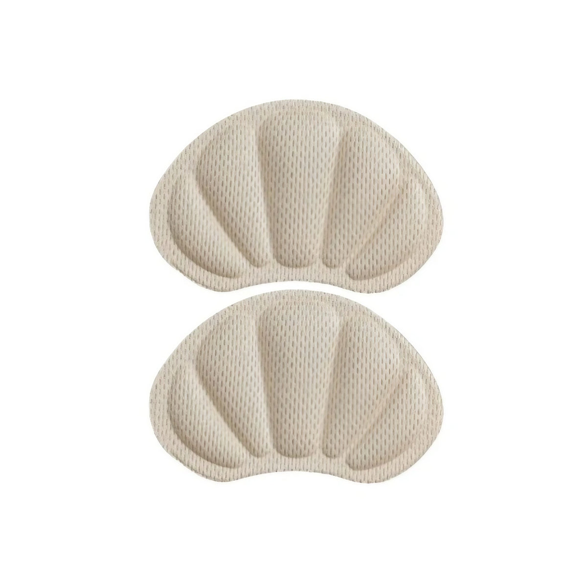 Branturi pentru Incaltaminte, Protectie Calcai si Reglare Marime, Spuma cu Memorie, Autoadezive, Grosime 6 mm, Marime Universala, Bej, 2 Bucati