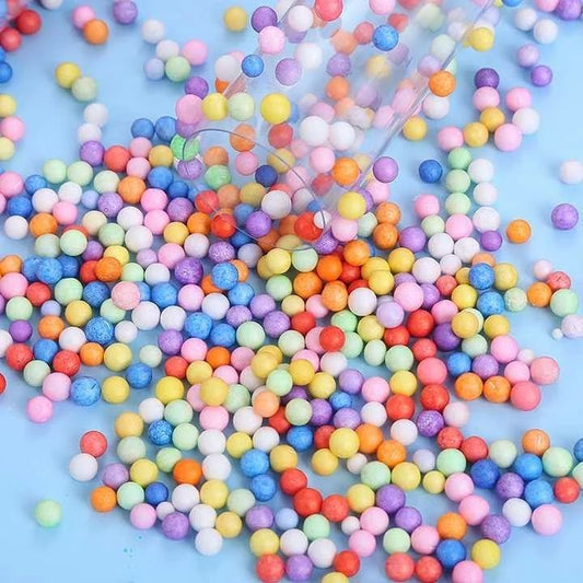 Tun de Confetti cu Bilute din Polistiren, Actionare prin Rasucire Manuala, Ambalaj Plastic, 30 cm, Multicolor