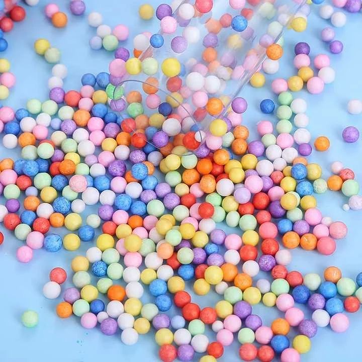 Tun de Confetti cu Bilute din Polistiren, Actionare prin Rasucire Manuala, Ambalaj Plastic, 30 cm, Multicolor