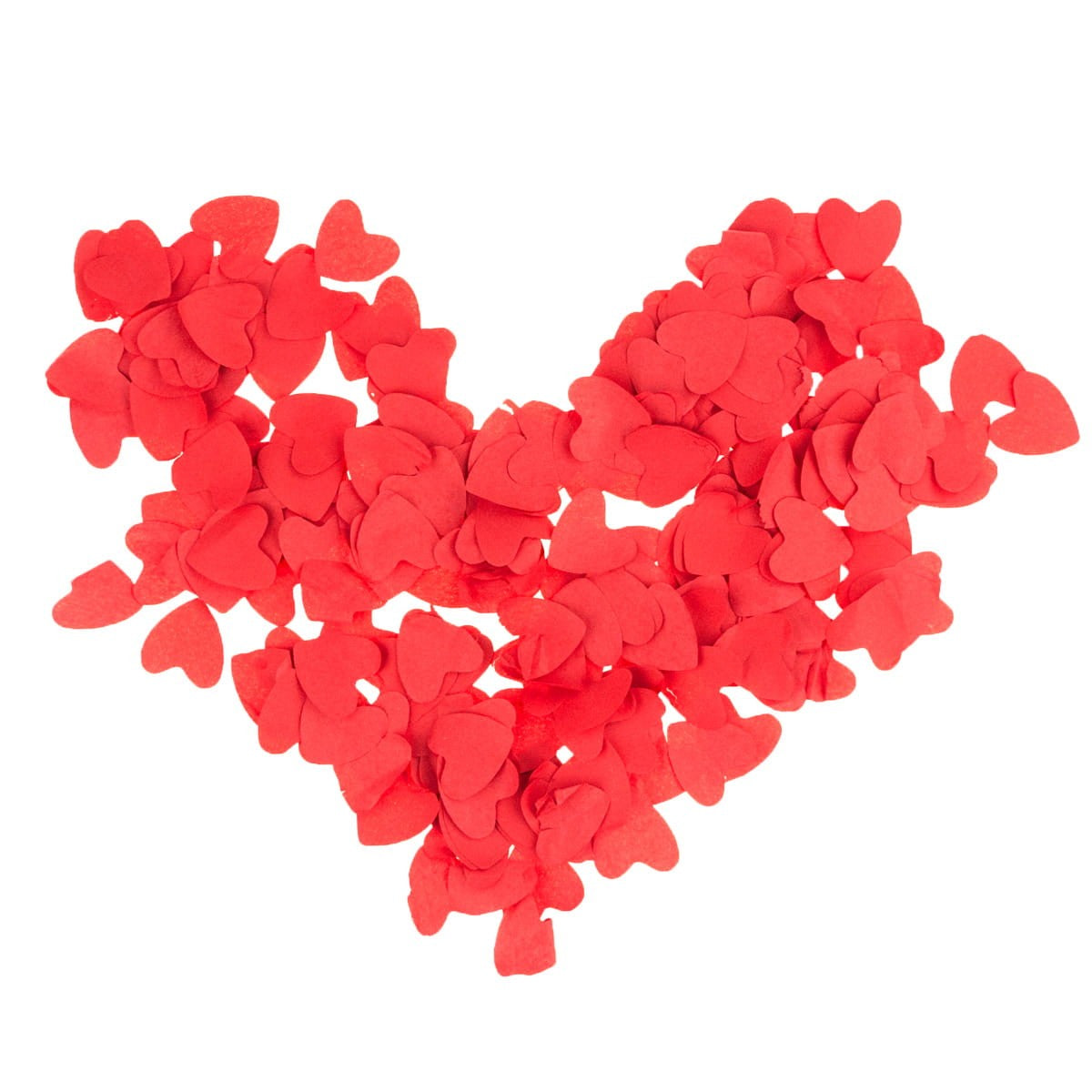 Tun Confetti Inimi Roșii Wedding Popper, Mecanism Eliberare prin Răsucire, Lungime 40 cm, Ambalaj Carton, Material Hârtie, 1 Bucată