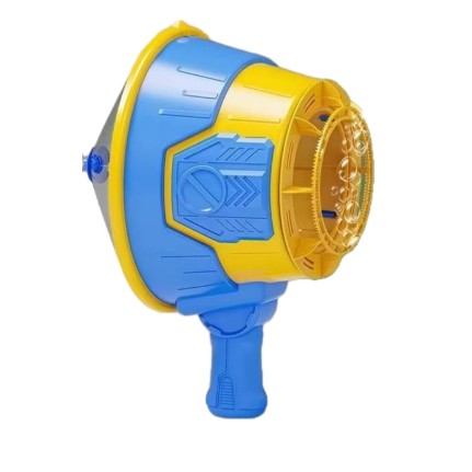 Suflator de Baloane Automat pentru Copii, Masina de Facut Bule cu Functie de Suflare, Plastic Rezistent, 4-6 Ani, 30.4 x 14.2 x 22.2 cm, Albastru