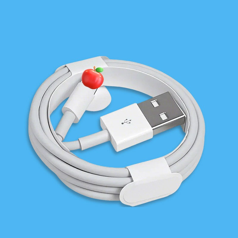 Cablu de Date si Incarcare Rapida Lightning la USB, Compatibil iPhone, 2A Fast Charging, Transfer Date, 1 m, Alb