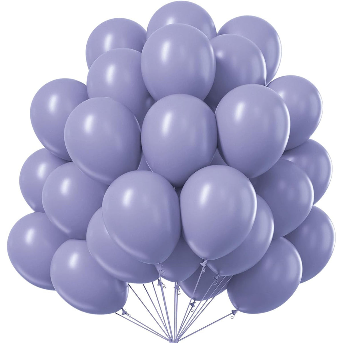 Set 12 Baloane Petrecere, Latex Macaroon Mat, Compatibile Aer sau Heliu, 30 cm, Gri
