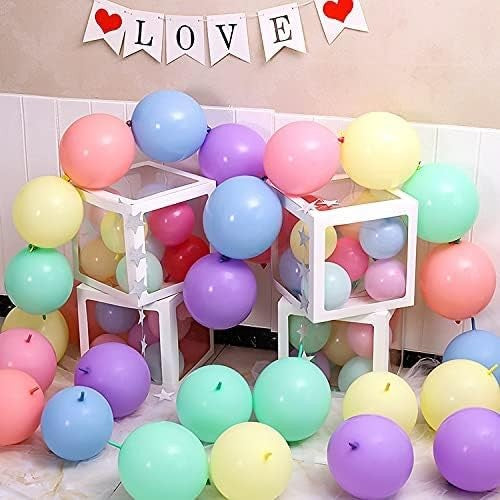 Set 12 Baloane din Latex Macaroon, Accesorii Decor Petrecere, Compatibile Aer sau Heliu, Material Moale Mat, 30 cm, Mov
