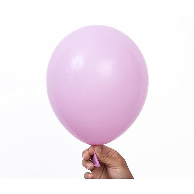 Set 12 Baloane Party, Latex Premium Tip Macaroon, Finisaj Mat, Compatibile Aer sau Heliu, 30 cm, Fuchsia