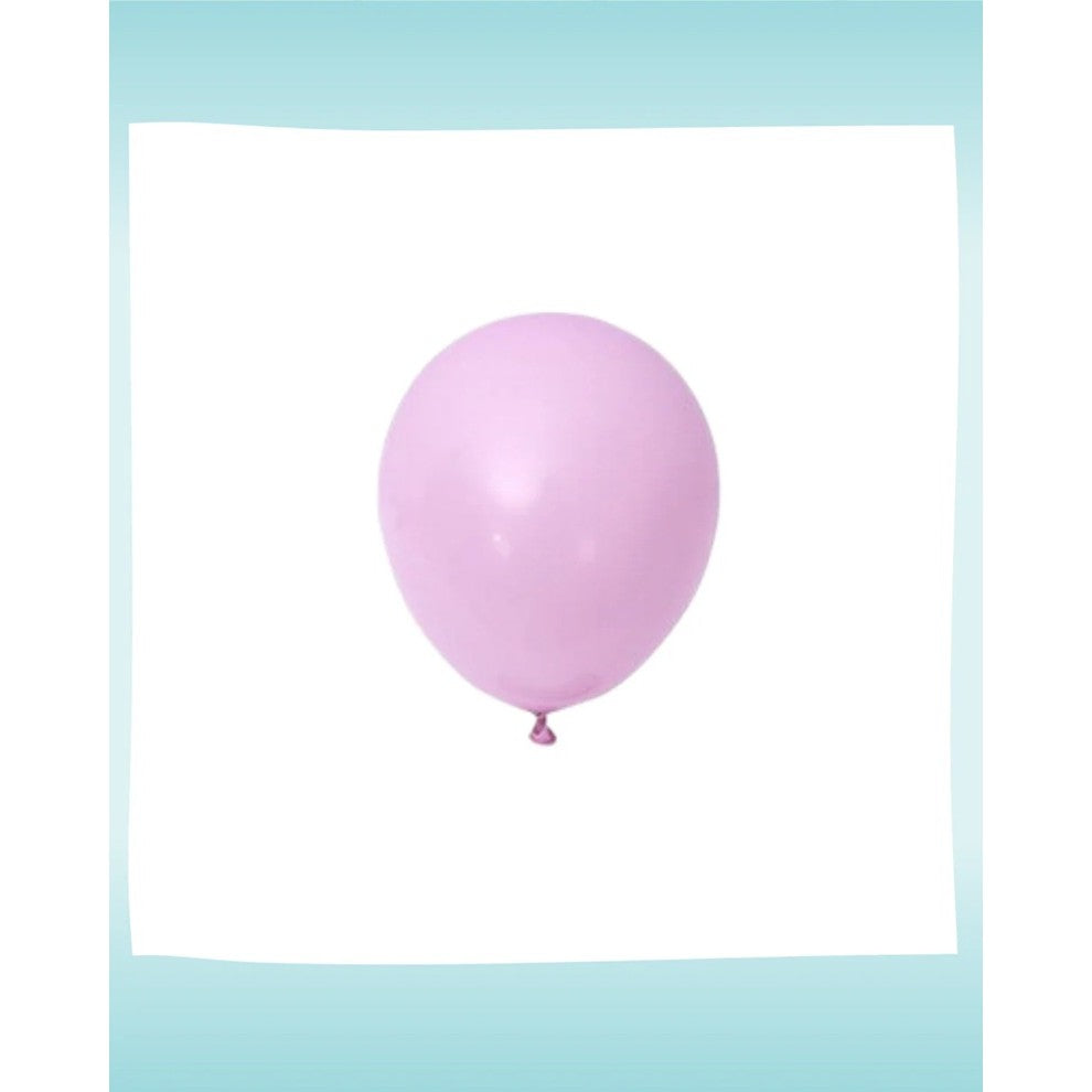 Set 12 Baloane Party, Latex Premium Tip Macaroon, Finisaj Mat, Compatibile Aer sau Heliu, 30 cm, Fuchsia