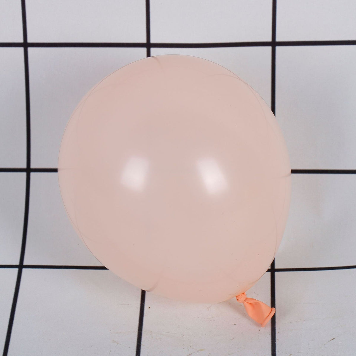 Set 12 Baloane din Latex Macaroon, Accesorii Petreceri și Evenimente, Compatibile Aer sau Heliu, Finisaj Mat, 30 cm, Portocaliu