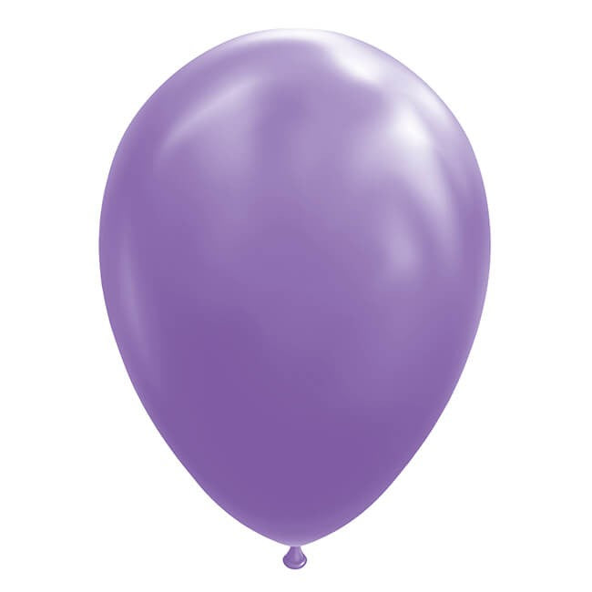 Set 12 Baloane Aniversare, Compatibile Heliu sau Aer, Latex Standard, Mov, 30 cm