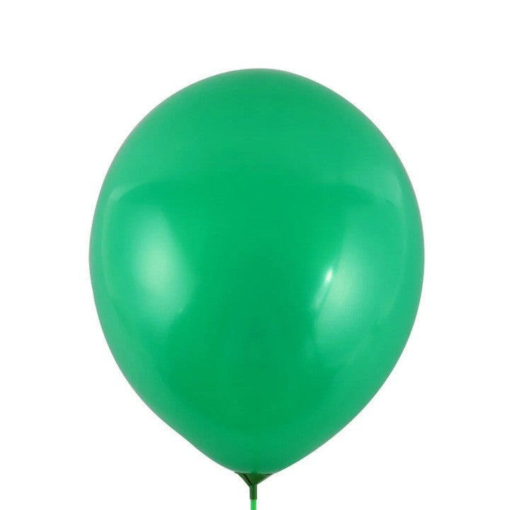 Set 12 Baloane Profesionale, Compatibile Aer sau Heliu, Latex Premium, 30 cm, Verde