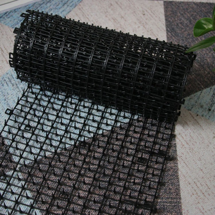 Plasa Protectoare Gradina, Covoras Anti Animale cu Tepi Repelenti, Rola Protectie Balcon si Flori, Plastic Rezistent, 200 x 30 cm, Negru