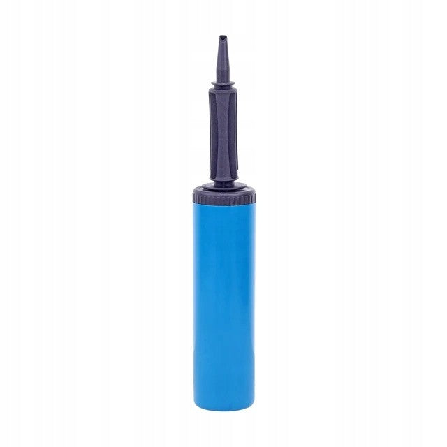 Pompă Manuală pentru Umflat Baloane, Design Ergonomic și Portabil, Plastic Rezistent, 25 cm, Albastru