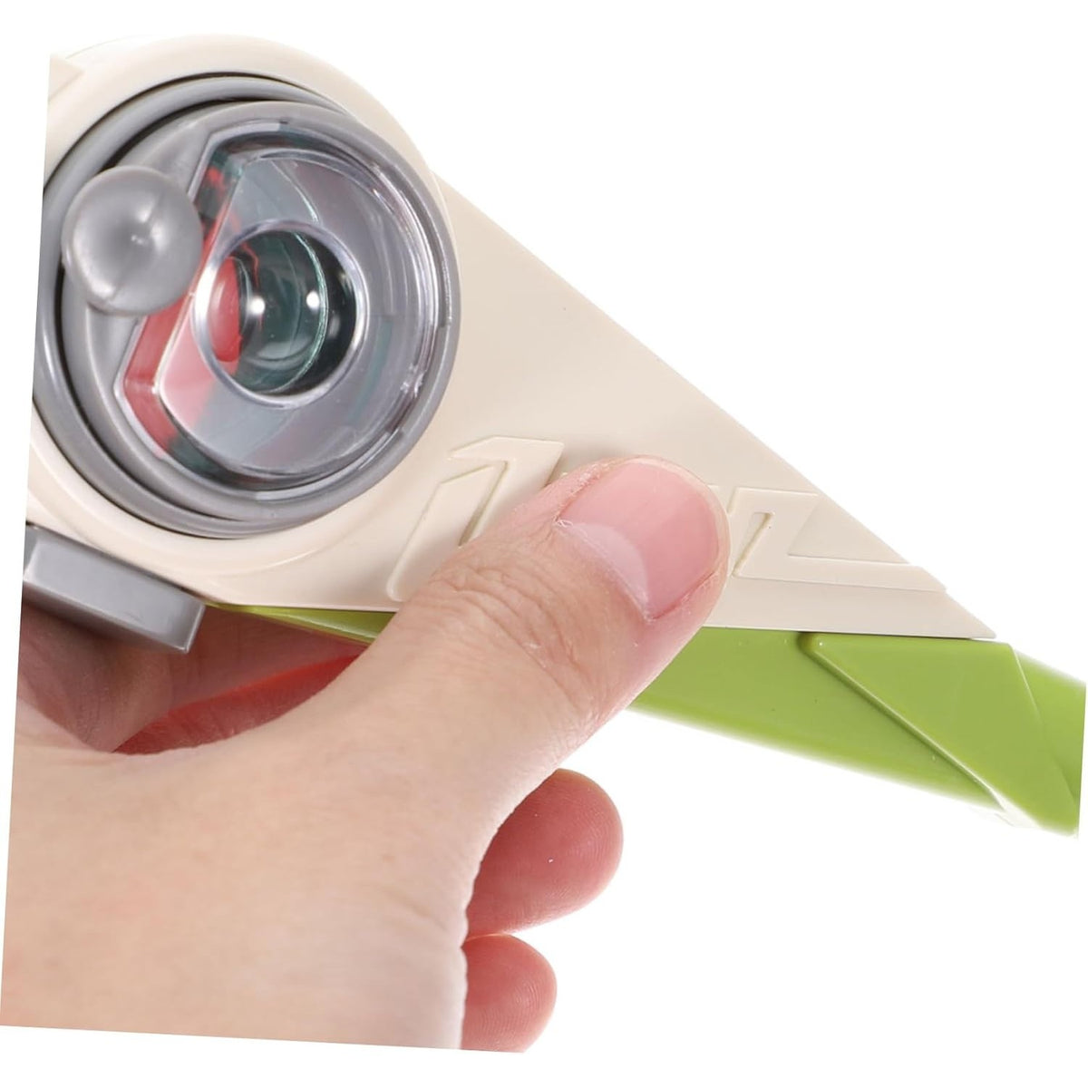 Pix Multifunctional pentru Copii cu Lupa Integrata, Instrument de Scris si Jucarie Creativa, Material ABS Rezistent, Mina 2 mm, Multicolor, 5 x 1.5 x 17 cm