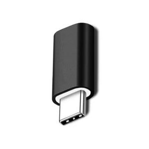 Adaptor Micro USB la Lightning, Transfer Date si Incarcare Rapida, Design Compact Plug-and-Play, ABS, 2.8 cm, Negru