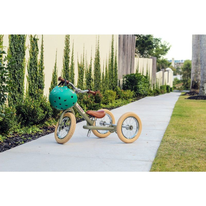 Cască de Protecție pentru Copii, Mărime M, 52-57 cm, Interior Spumă EPS și Exterior ABS Rezistent, Unisex, Verde