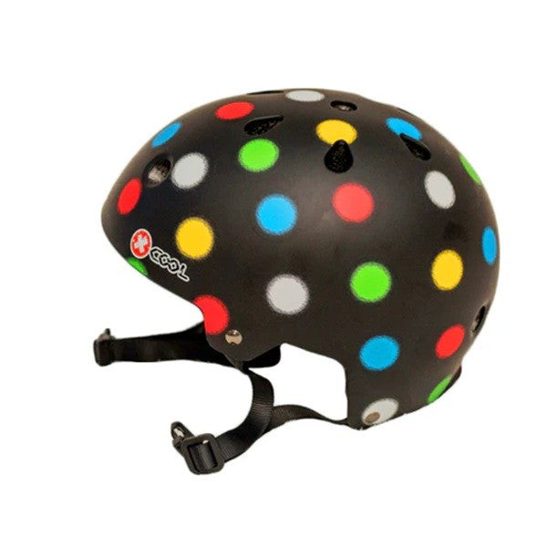 Cască de Protecție pentru Copii, Interior EPS Anticoliziune și Exterior ABS Rezistent, Reglaj Rotativ, Mărime M, 52-57 cm, Negru