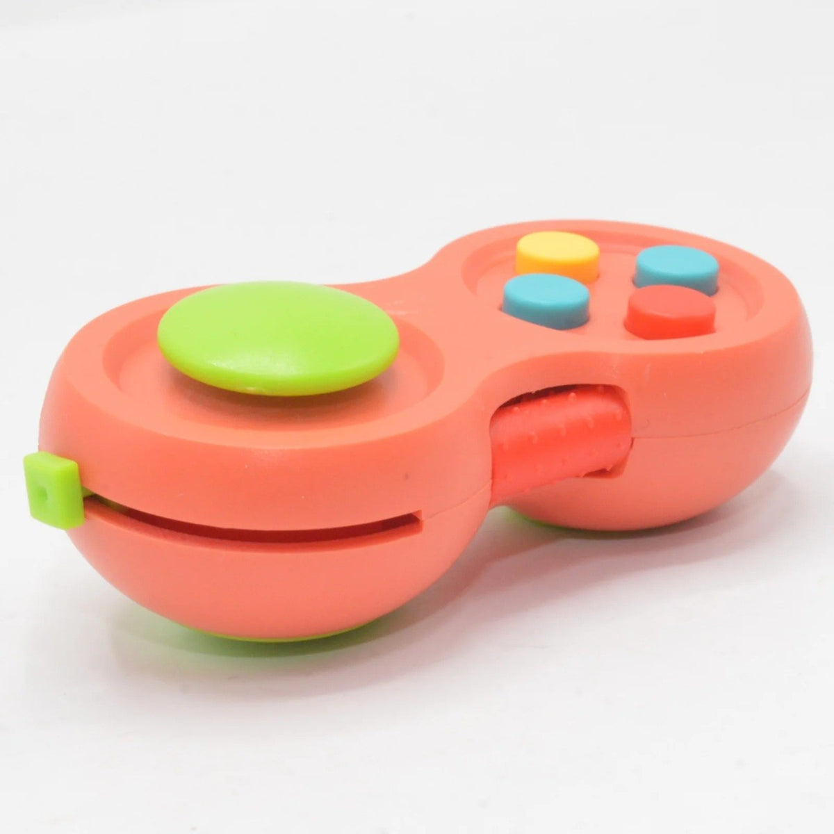 Jucarie Antistres Fidget Pad, Functii Multiple Interactive, Plastic Ecologic, 5.5 x 3.5 x 11 cm, Roz