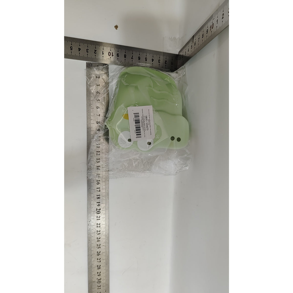 Manusa din Silicon pentru Cuptor si Bucatarie, Protectie Termica Anti-Alunecare pentru Capace si Oale, Design Animat Rezistent la Caldura, 10x12 cm, Verde