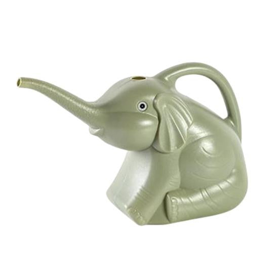 Stropitoare pentru Copii, Model Elefant cu Maner Ergonomic, Plastic Rezistent pentru Gradinarit si Joaca, 1500 mL, 19.5x17x11.8 cm, Verde
