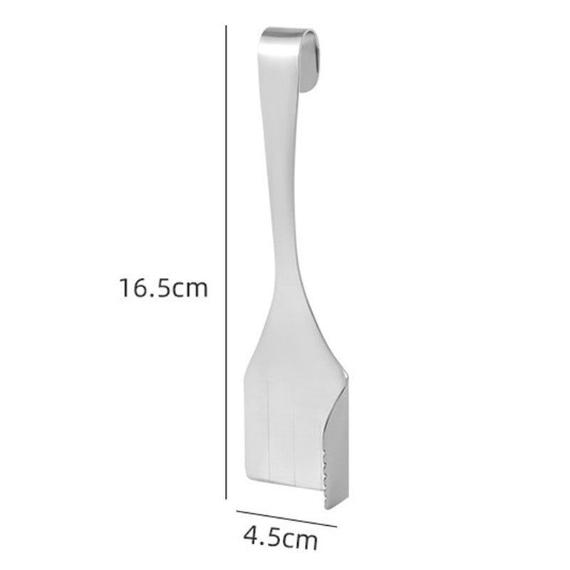 Cutit Dozator pentru Unt, Dispozitiv pentru Felieri Egale, Otel Inoxidabil, Rezistent la Coroziune, 16.5 x 4.5 cm, Argintiu
