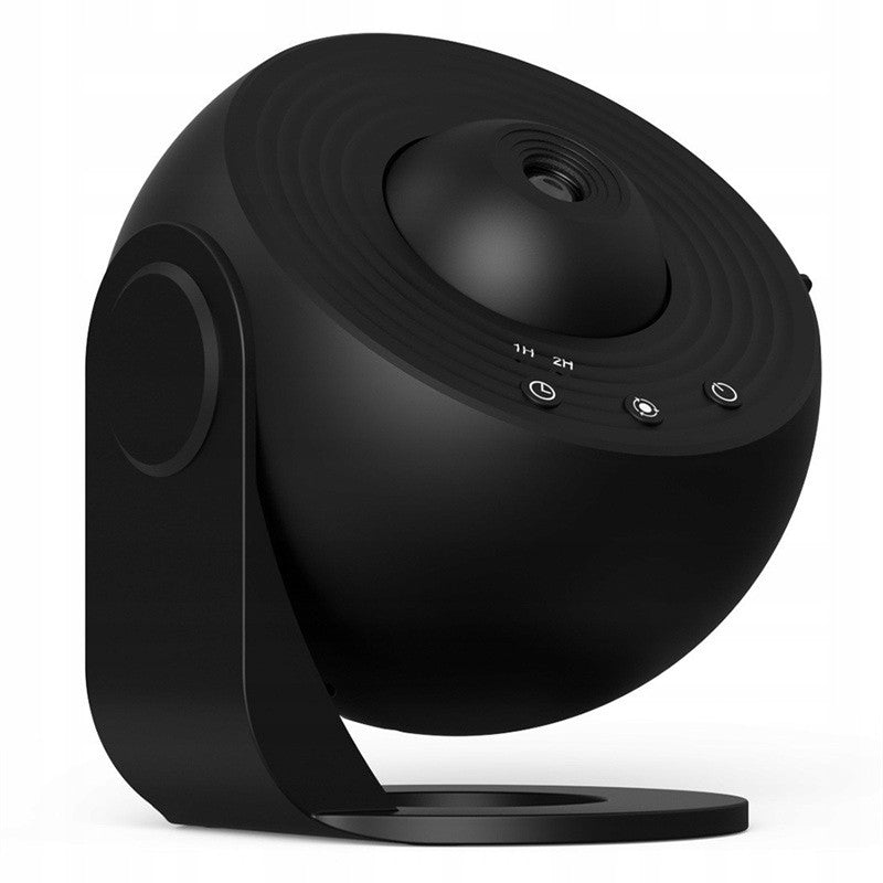 Lampa Proiector Galaxie HD, Proiector Cer Instelat cu Rotire 360 Grade, 20 de Imagini, Incarcare USB, Putere 10 W, ABS, 15x15 cm, Negru