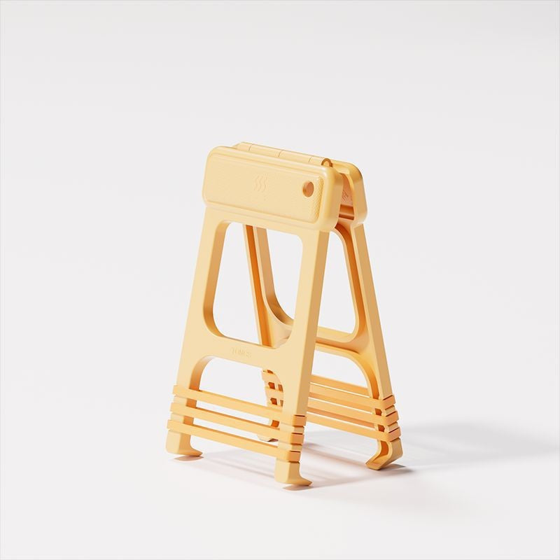 Clemă pentru Boluri și Vase Fierbinți, Dispozitiv Anti-Alunecare pentru Oale și Tigăi, Rezistent la Temperaturi Înalte, ABS și Silicon, 18.3 x 10.6 cm, Galben