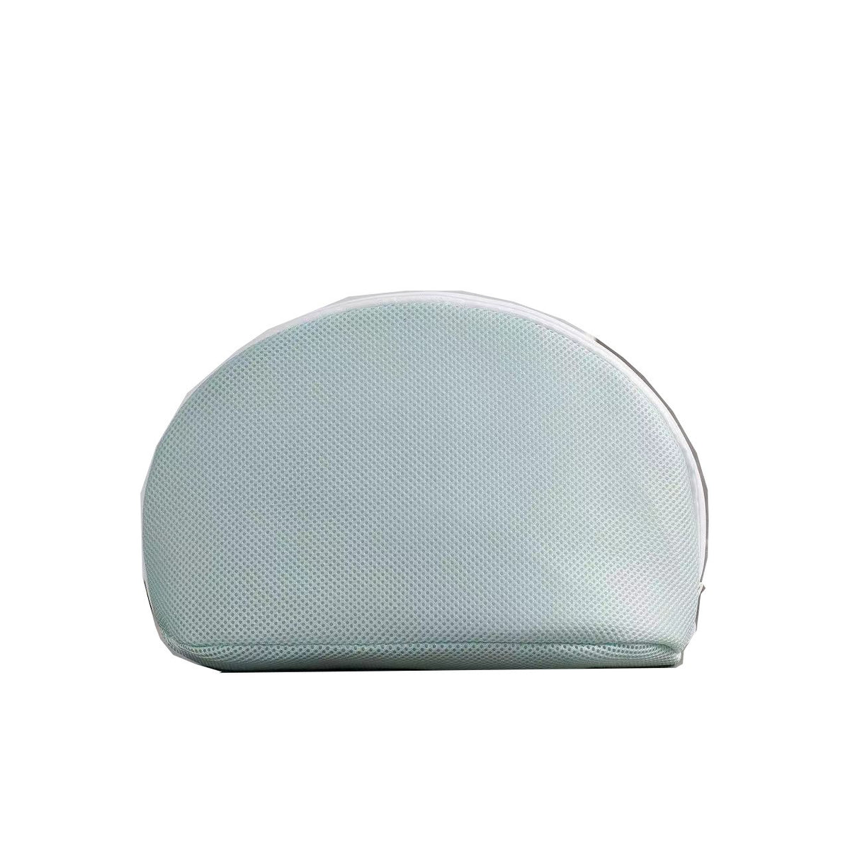 Sac pentru Spălare Încălțăminte, Plasă Protectoare pentru Mașina de Spălat, Poliester Rezistent, 33x22x23 cm, Verde Deschis