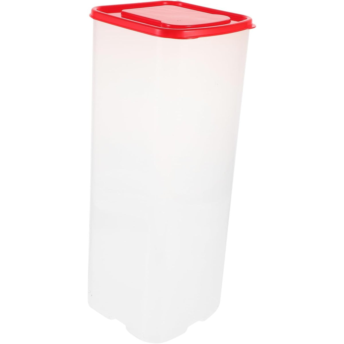 Cutie Depozitare Paine pentru Prospetime Indelungata, Recipient Dreptunghiular, Capacitate 5 L, Plastic, 34 x 13 x 13 cm, Rosu