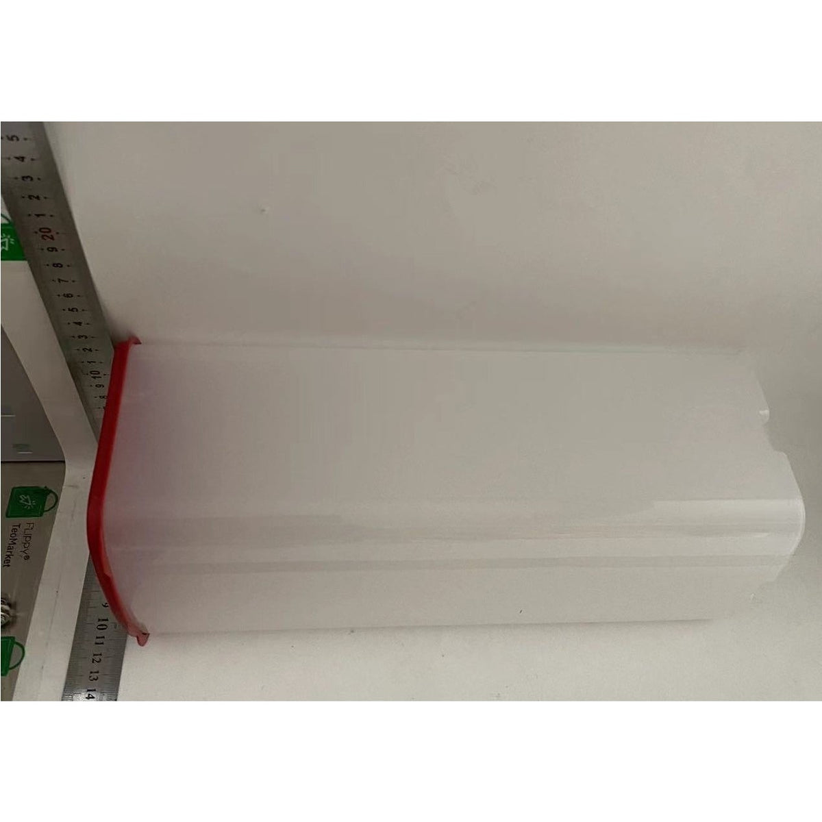 Cutie Depozitare Paine pentru Prospetime Indelungata, Recipient Dreptunghiular, Capacitate 5 L, Plastic, 34 x 13 x 13 cm, Rosu