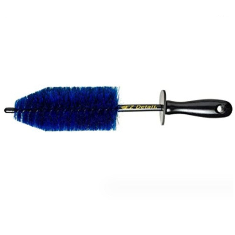 Set Perii Cosmetică Auto pentru Jante și Motor, Manere Ergonomice, Oțel și Plastic, 3 Piese, Albastru